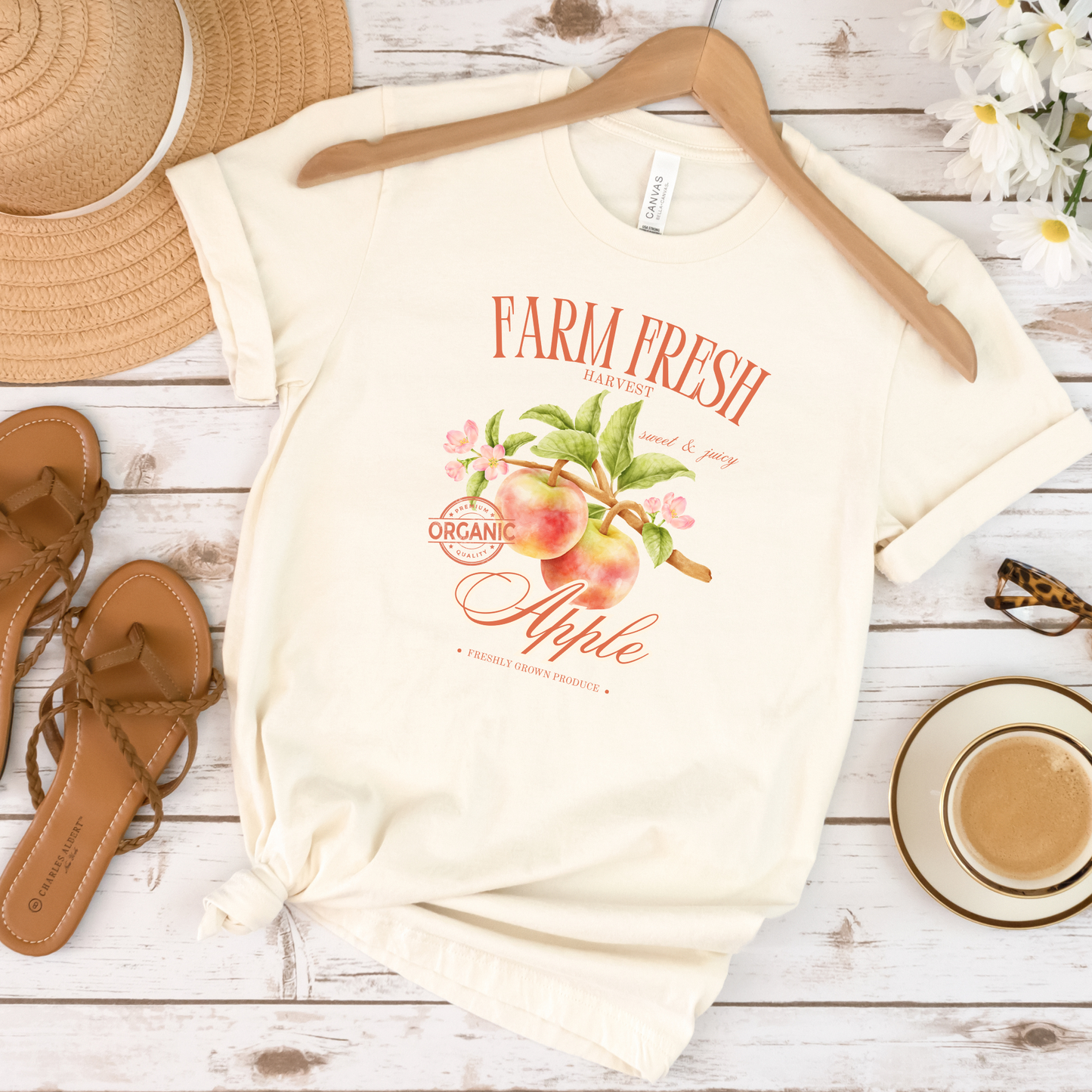Apple Picking Fall Crewneck or Tee | Autumn Graphic Sweater or T-Shirt