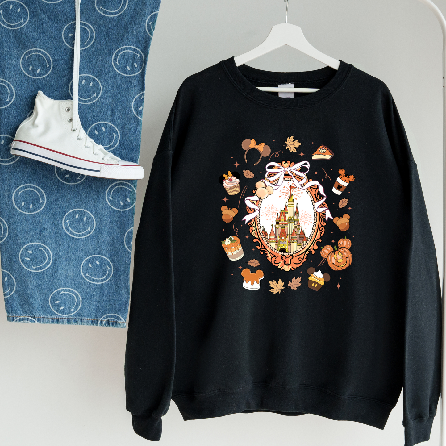 Disney Inspired Halloween Crewneck or Tee | Spooky Fall Graphic Shirt