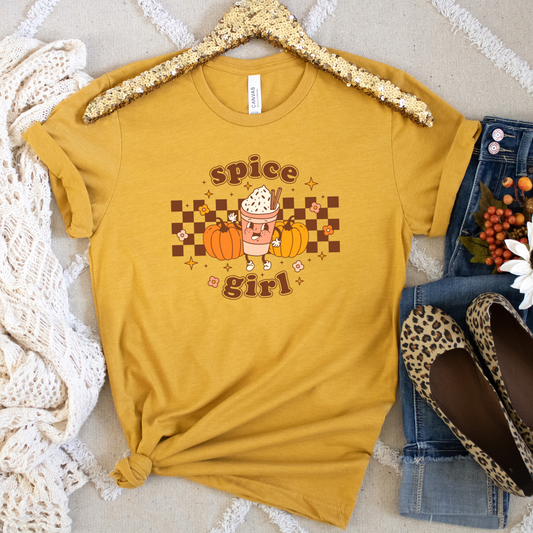Spice Girl Retro 80s Halloween Crewneck or Tee | Cute Playful Fall Graphic Sweater