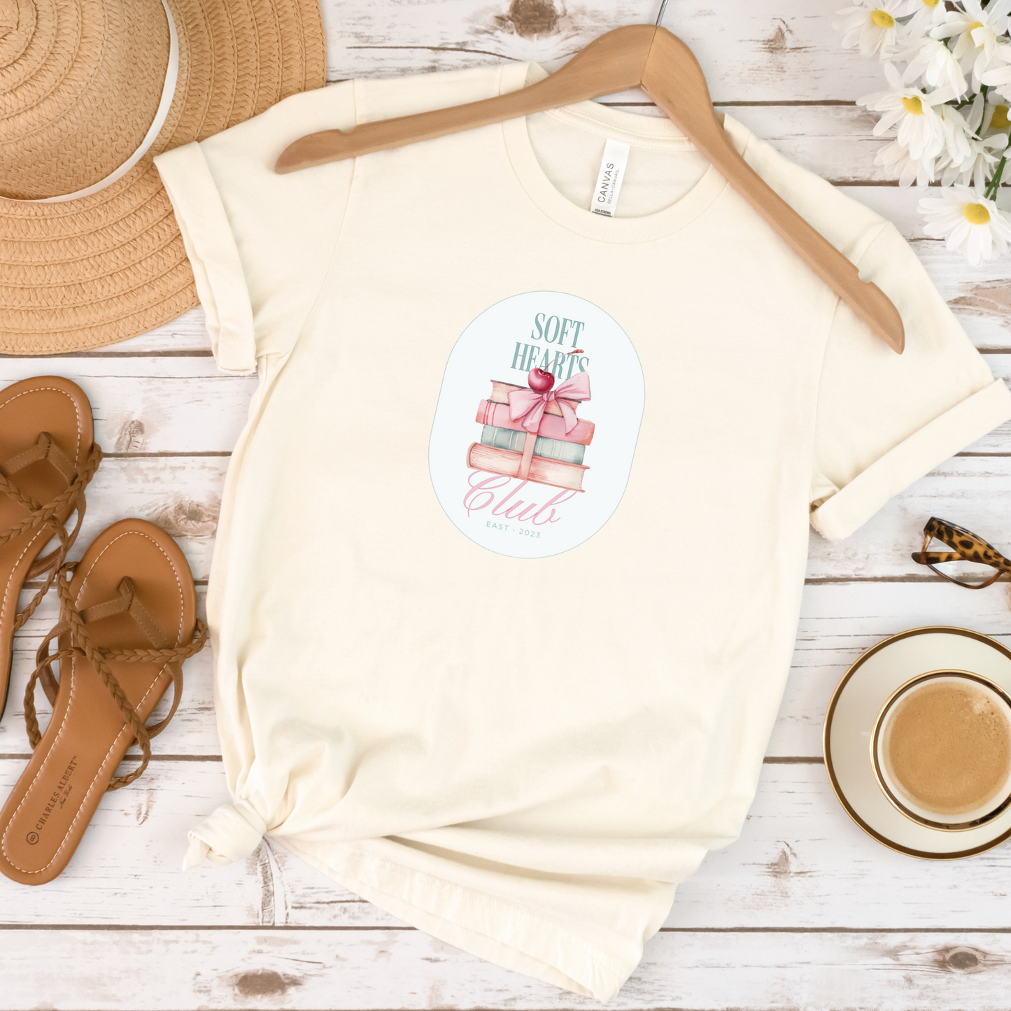 Girly Book Club Graphic Crewneck or Tee | Soft Girl Aesthetic Reader Sweatshirt & Shirt