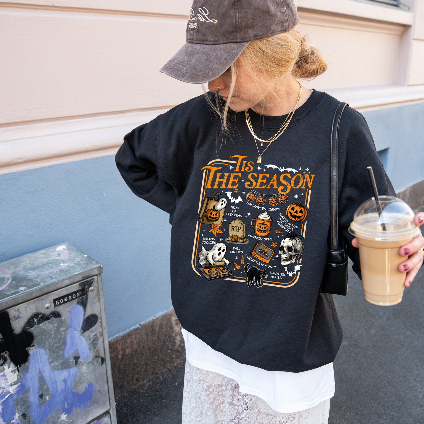 Tis The Season Vintage Graphic Crewneck T-Shirt or Sweater