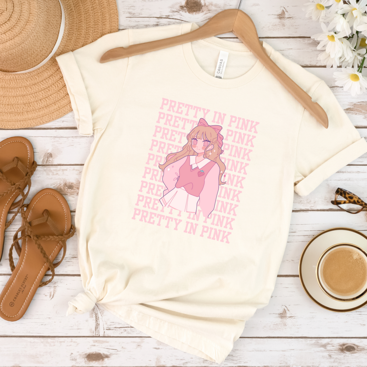 Pink Girl Cute Obsession Graphic Crewneck or Tee | Trendy Kawaii Aesthetic Sweater