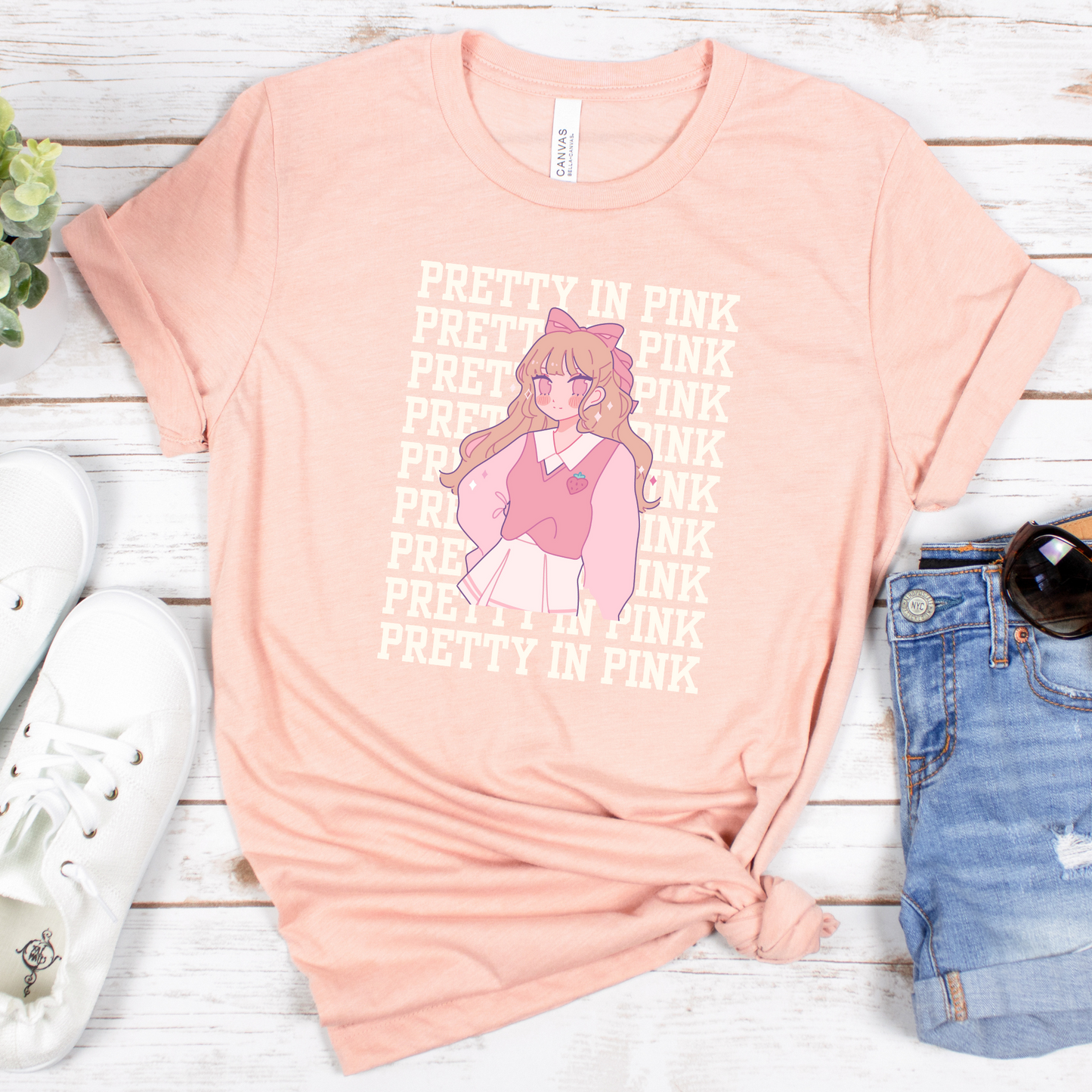 Pink Girl Cute Obsession Graphic Crewneck or Tee | Trendy Kawaii Aesthetic Sweater