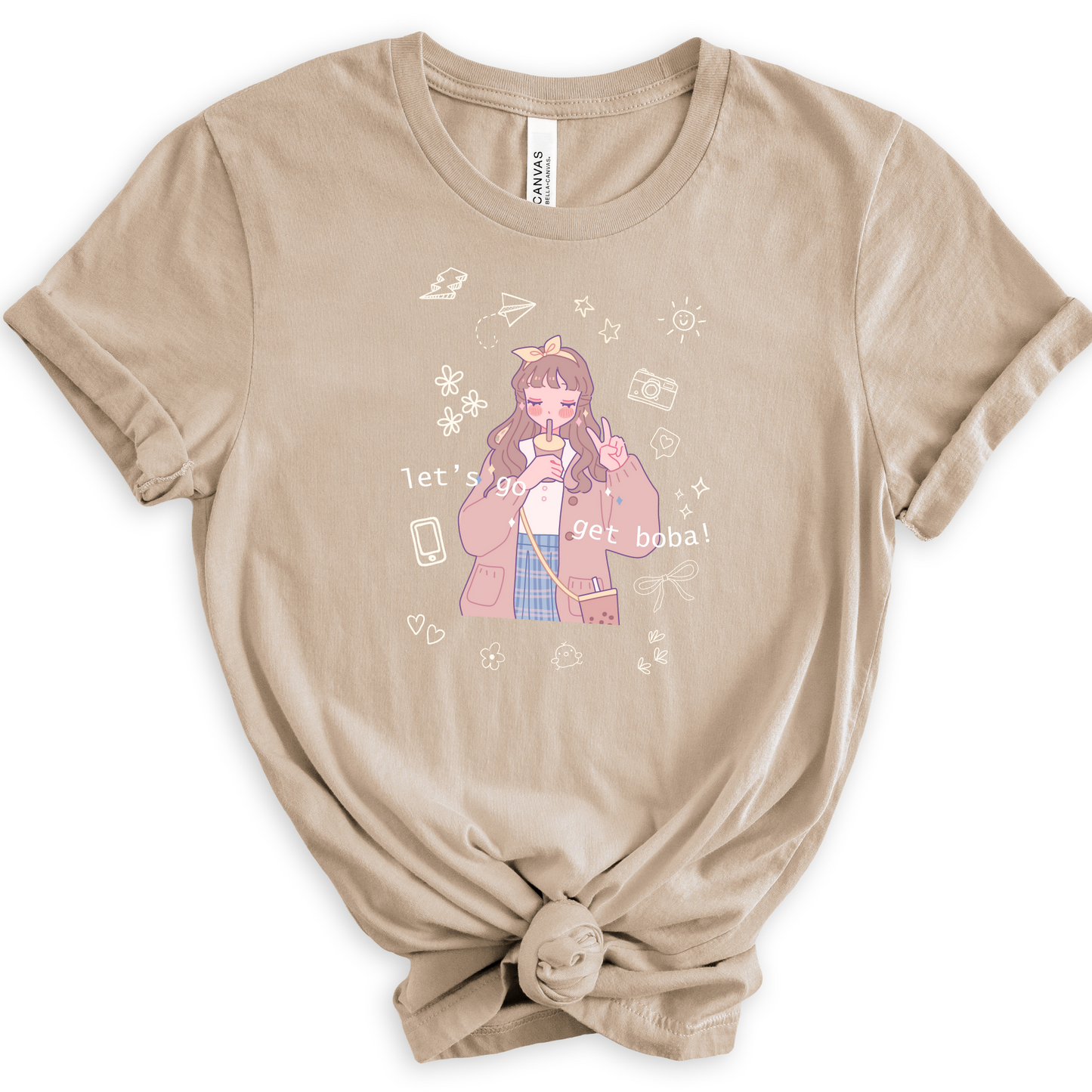 Boba Girl Cute Obsession Graphic Crewneck or Tee | Trendy Kawaii Aesthetic Sweater