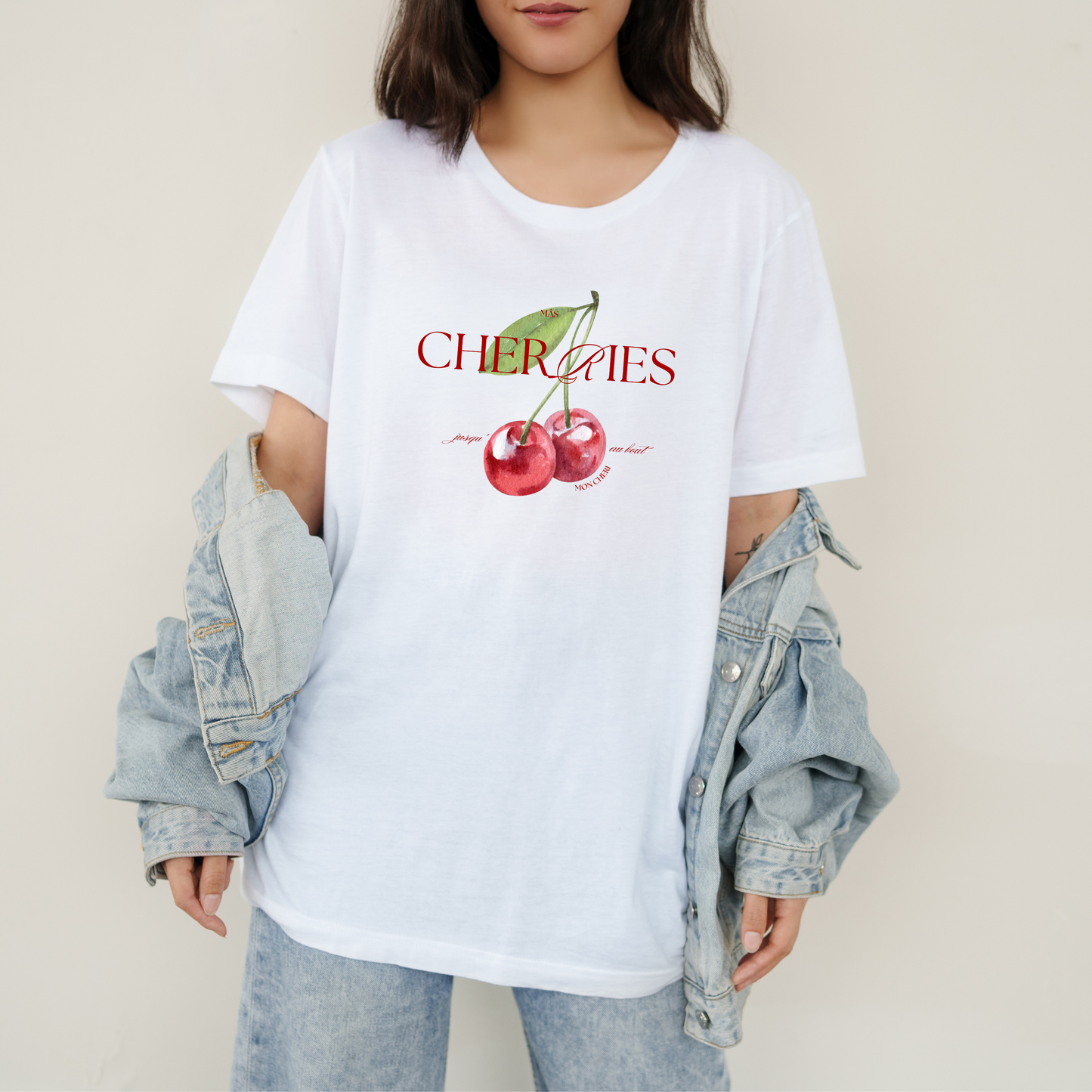 Cherry Girl Aesthetic Crewneck or Tee | Cute Girly Graphic Sweatshirt & Shirt