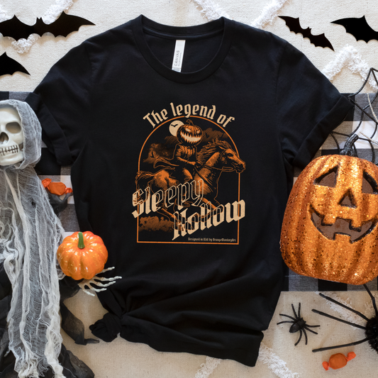 Sleepy Hollow Retro Vintage Halloween Crewneck or Tee | Fall Spooky Graphic Sweatshirt