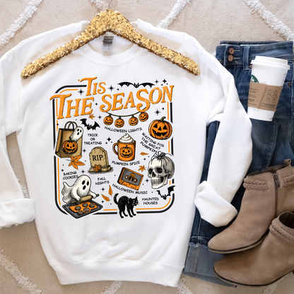 Tis The Season Vintage Graphic Crewneck T-Shirt or Sweater